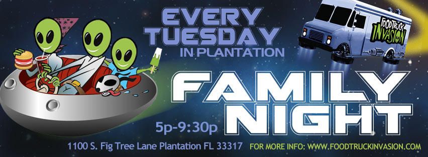 Family Night with Food Trucks - Plantation FL