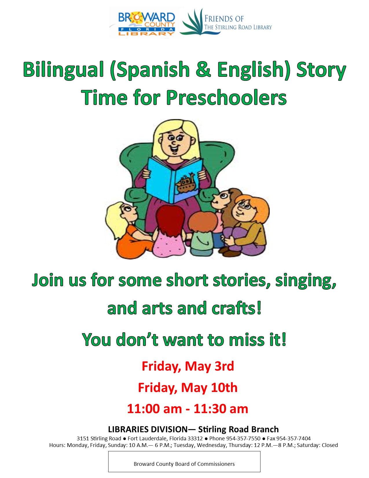 Bilingual Story Time —