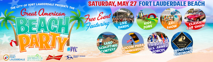 Great American Beach Party - SouthFloridaFamilyLife.com - Broward