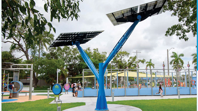 Solar trees shop for outside