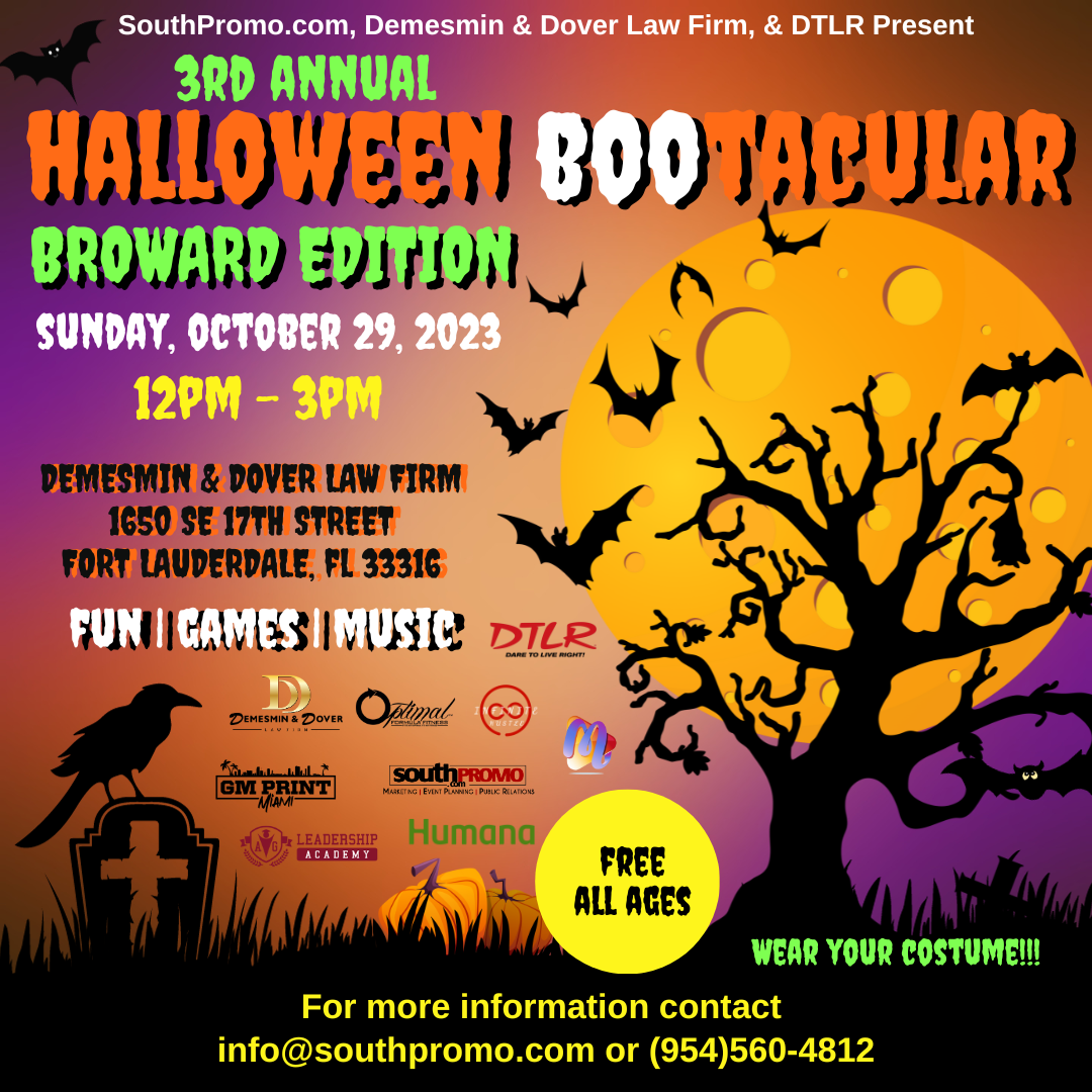 3rd Annual Halloween Bootacular Broward