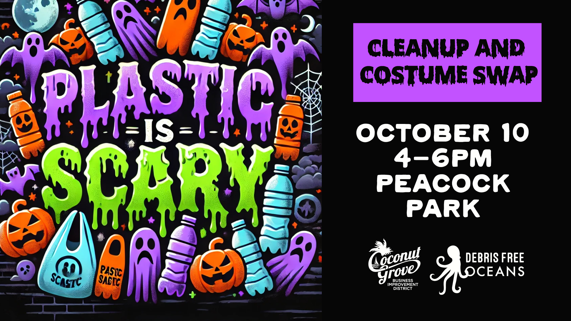 Plastic is Scary Cleanup Costume Swap