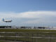Plane landing at FLL